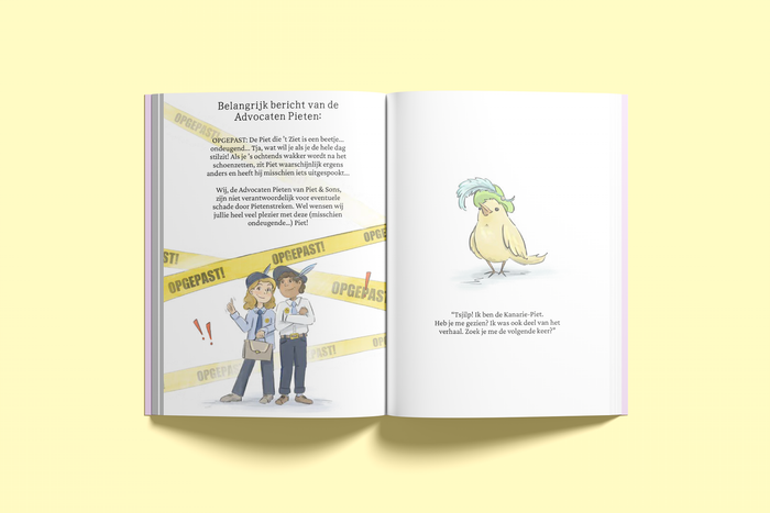 Binnenpagina uit het boek